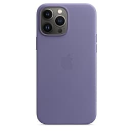 Funda de piel Apple iPhone 13 Pro Max - Magsafe - Piel Púrpura