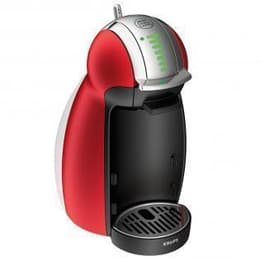 Cafeteras express de cápsula Compatible con Dolce Gusto Krups Genio 2 KP1605 1,0000L - Negro/Rojo