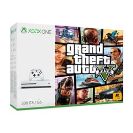 Xbox One S 500GB - Blanco + Grand Theft Auto 5