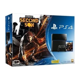 PlayStation 4 500GB - Negro + inFamous: Second Son