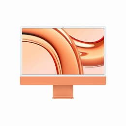 iMac 24" (2023) M3 de Apple con CPU de 8 núcleos GPU de 10 núcleos - 512 GB SSD - 16 GB QWERTY - Italiano Vidrio estándar