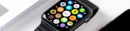 pantalla del apple watch en negro