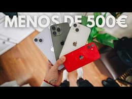 ¿Cuál es el MEJOR iPhone por menos de 500€ en 2025? 📱💰
