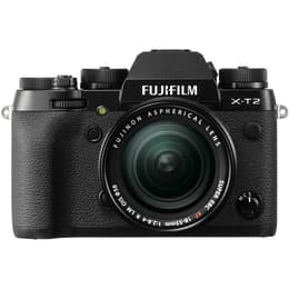 Cámara Híbrida - Fujifilm X-T2 - Negro + Objetivo 18-55mm