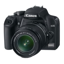 Cámara Reflex - Canon EOS 1000D + Objetivo Canon EF-S 18 55mm
