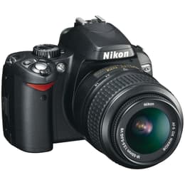 Cámara Reflex - Nikon D60 - Negro + Objetivo 18-55mm