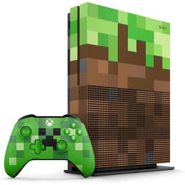 Xbox One S 1000GB - Verde - Edición limitada Minecraft Limited Edition Minecraft