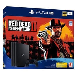 PlayStation 4 Pro 1000GB - Negro + Red Dead Redemption II