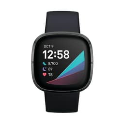 Relojes Cardio GPS Fitbit Sense - Negro