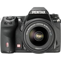Réflex Pentax K7 Negro + Objetivo Pentax SMC Pentax-DA 18-55 mm f/3.5-5.6 AL