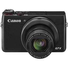 Cámara compacta - Canon PowerShot G7X Negro + Objetivo Canon Zoom Lens 4.2x IS 8.8-36.8 mm f/1.8 -2.8