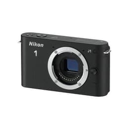 Cámara Reflex - Nikon 1 J1 Sin objetivo - Negro