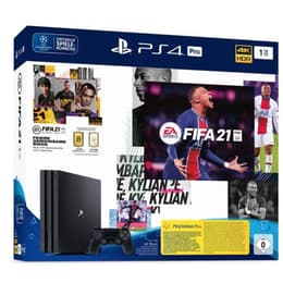 PlayStation 4 Pro 1000GB - Negro + FIFA 21