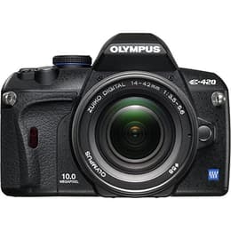 Réflex - Olympus E-420 - Negro + Objetivo Zuiko Digital 14-42mm f/3.5-5.6 ED