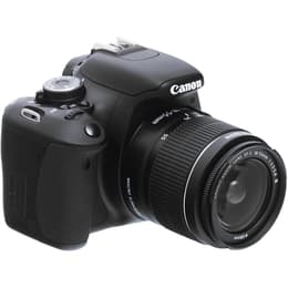 Réflex Canon EOS 600D Negro + Objetivo EF-S 18-55mm 1:3.5-5.6 IS