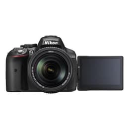 R flex Nikon D5300 Negro objetivo Nikon AF S DX Nikkor 18