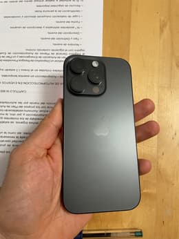 iPhone 16 Pro 128GB - Titanio Negro - Libre | Back Market