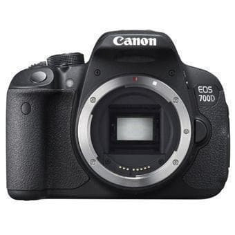 Réflex Canon EOS 700D Sólo la carcasa - Negro