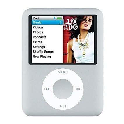 Reproductor de MP3 Y MP4 4GB iPod Nano 3 - Plata