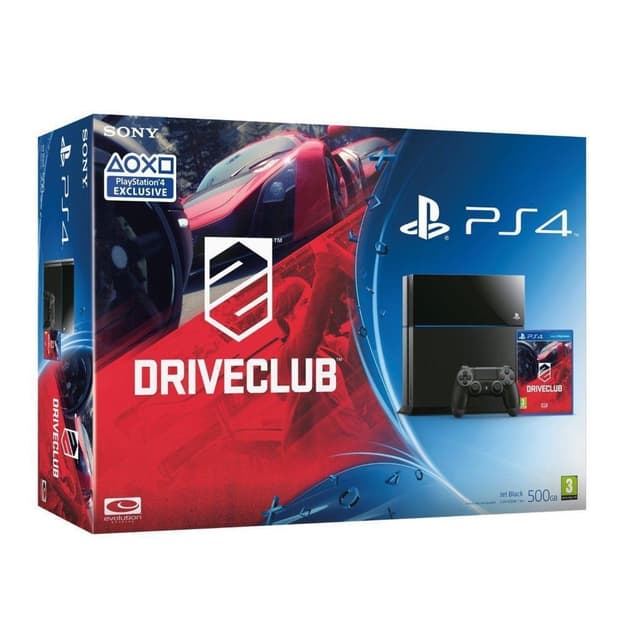 PlayStation 4 500GB - Jet black + Drive Club