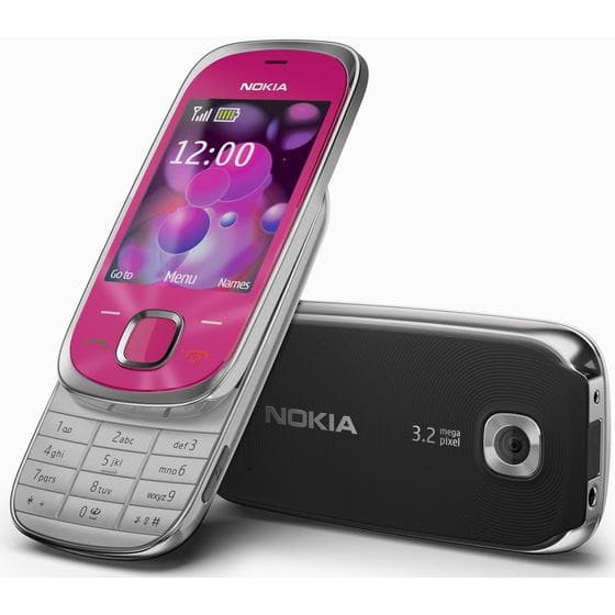 Nokia 7230 Rose - Negro- Libre