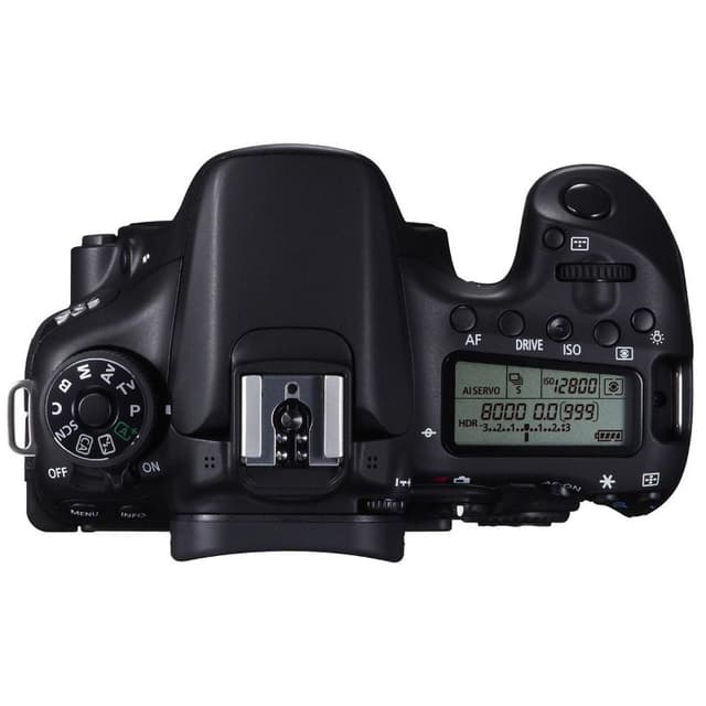 Reflex - Canon EOS 70D Sin objetivo - Negro