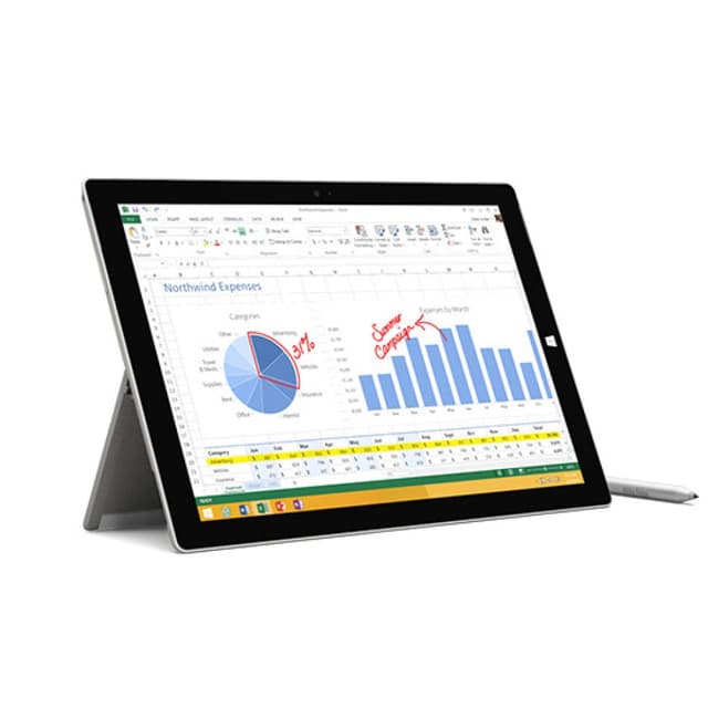 Microsoft Surface Pro 3 12" Core i7 1,7 GHz  - SSD 512 GB - 8GB 