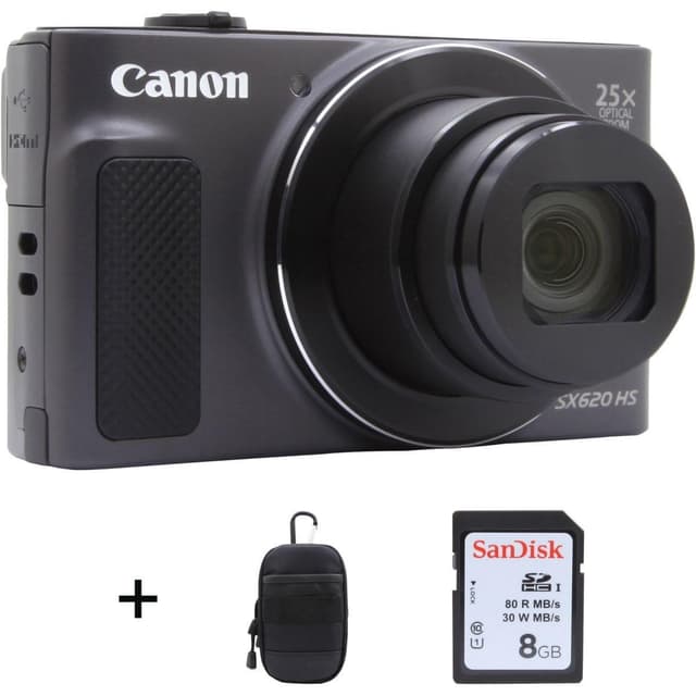 Compact - Canon SX620 HS + House + SD 8GB