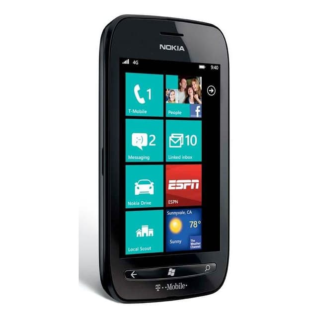 Nokia Lumia 710 - Negro- Libre