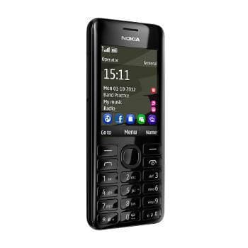 Nokia Asha 206 - Negro- Libre