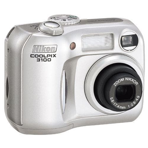 Cámara compacta - Nikon Coolpix 3100 Gris + Objetivo ZOOM NIKKOR 38–115 mm F2.8–4.9
