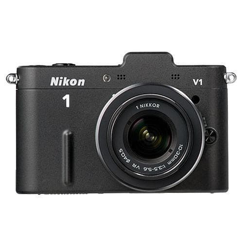 Cámara Híbrida - Nikon 1 V1 - Negro + Objetivo Nikkor 10-30mm