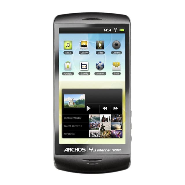 Archos 43 Internet Tablet (2010) 4,3" 16GB - WiFi - Negro - Sin Puerto Sim