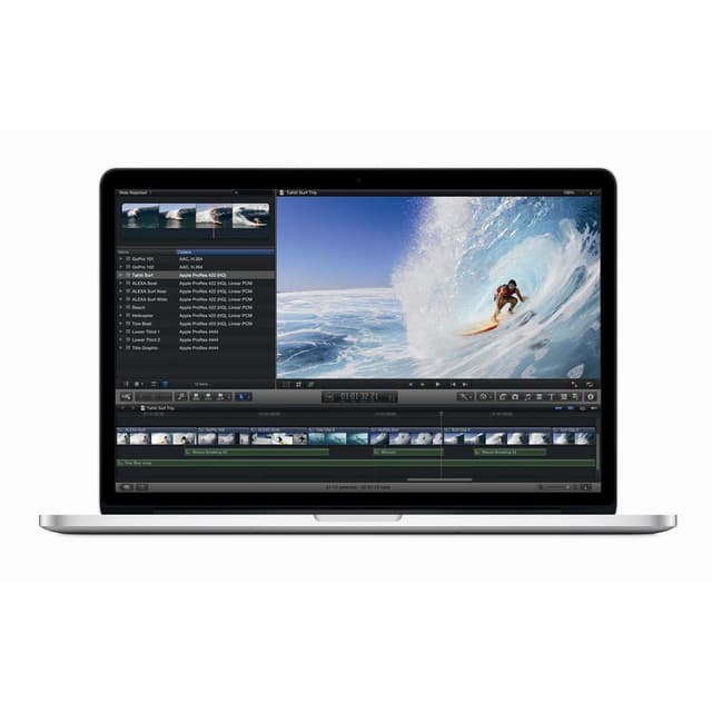 MacBook Pro 15" Retina (2013) - Core i7 2 GHz - SSD 500 GB - 16GB - teclado francés
