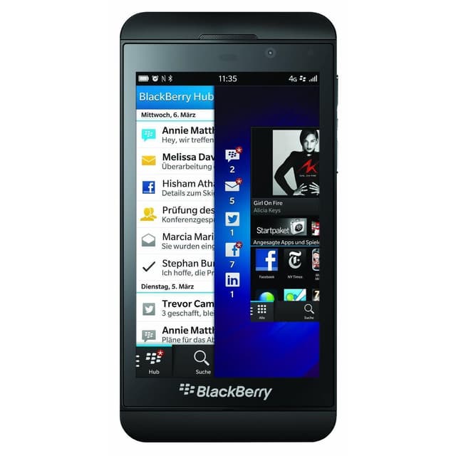 BlackBerry Z10 16 Gb   - Negro - Libre