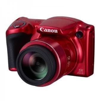 Cámara bridge Canon PowerShot SX410 IS - Rojo