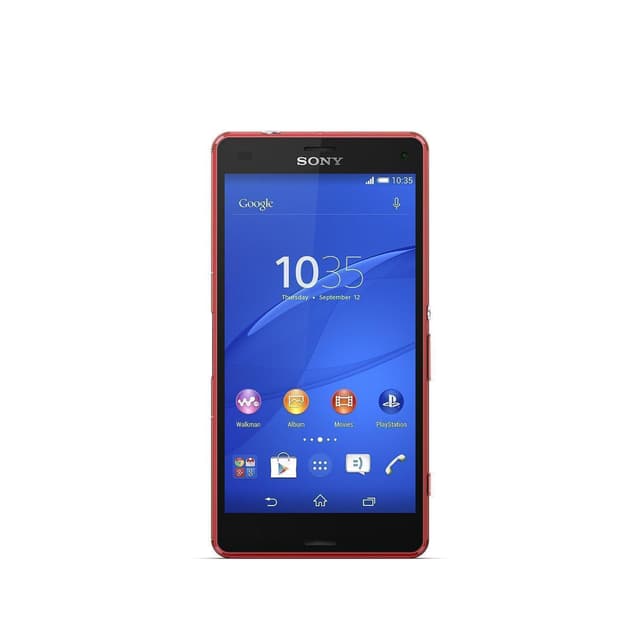 Sony Xperia Z3 Compact 16 Gb - Rojo - Operador Extranjero