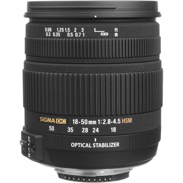 Sigma Objetivos EF 18-50mm f/2.8-4.5