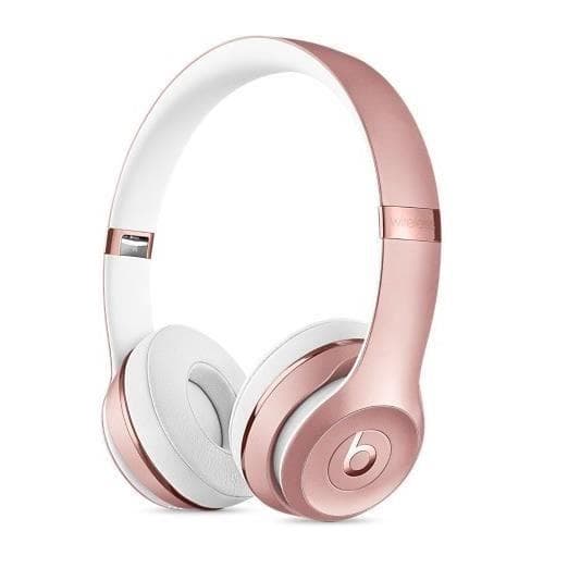 Cascos Bluetooth Micrófono Beats By Dr. Dre Solo 3 - Oro rosa