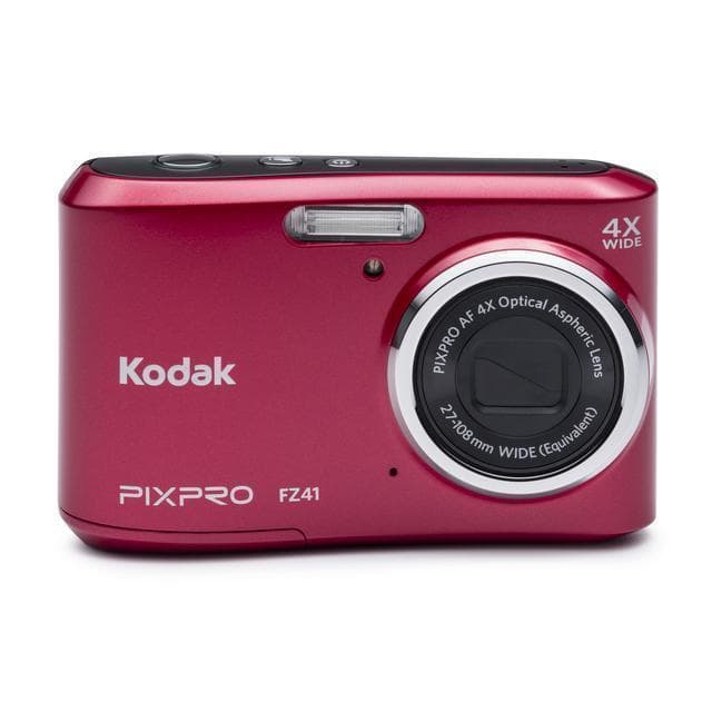 Cámara compacta Kodak Pixpro FZ41 - Rojo