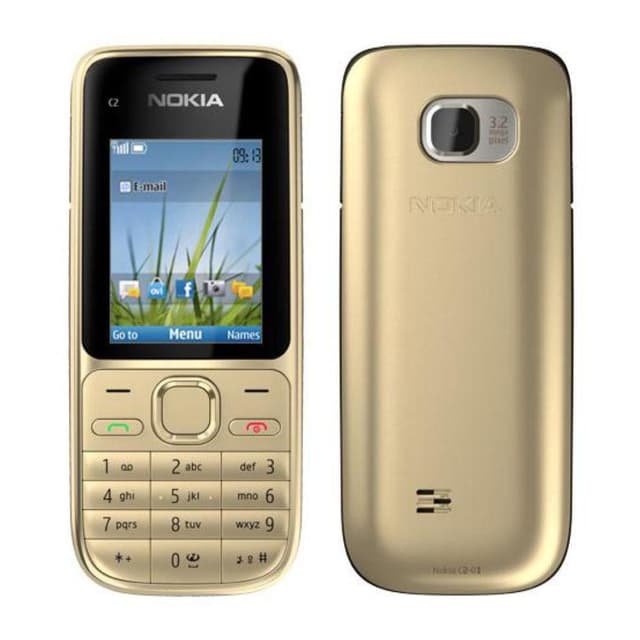 Nokia C2-01 - Oro- Libre