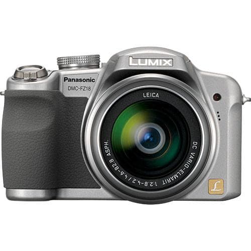 Cámara bridge Panasonic Lumix DMC FZ18 - Gris + lente Leica DC Vario-Elmarit 28-504 mm f/2.8-4.2 ASPH.