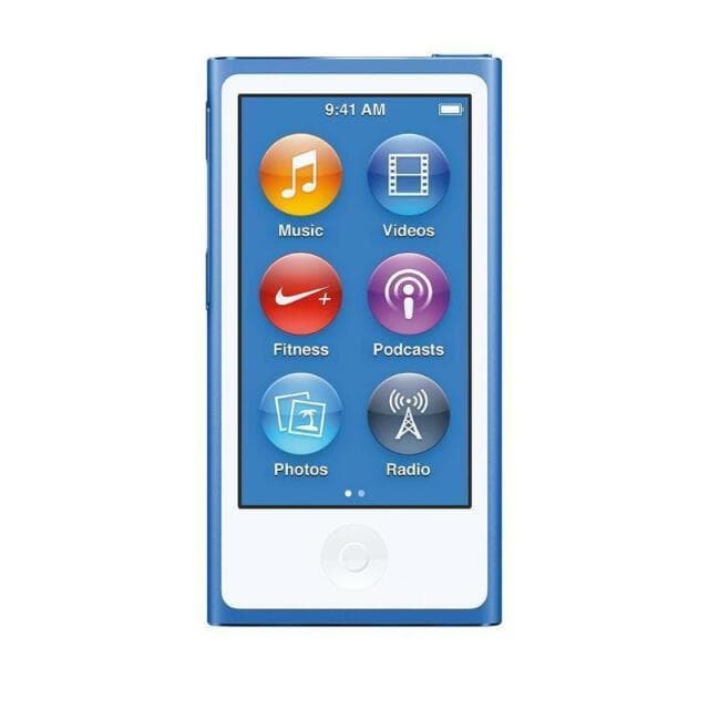 Reproductor de MP3 Y MP4 16GB iPod Nano VII - Azul