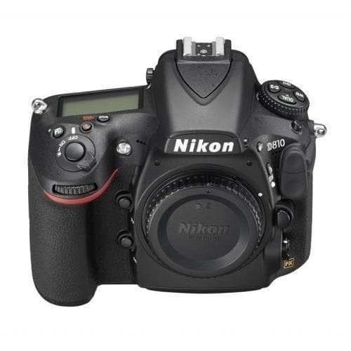 Cámara Reflex - Nikon D810 Sin Objetivo - Negro