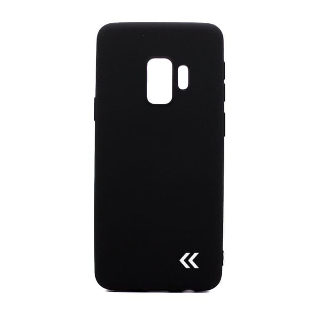 Funda y pantalla protectora Galaxy S9 - Plástico reciclado - Negro