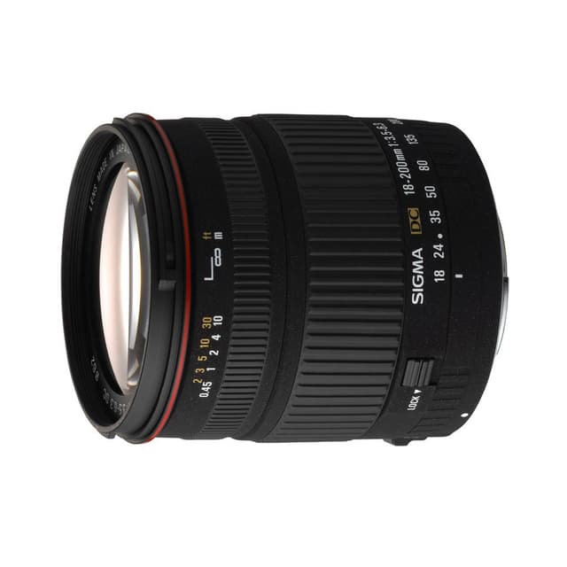 Sigma Objetivos Nikon AF 18-200mm f/3.5-6.3