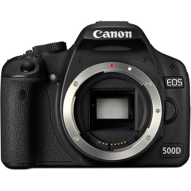 Réflex - Canon EOS 500D Negro - Sin objetivo