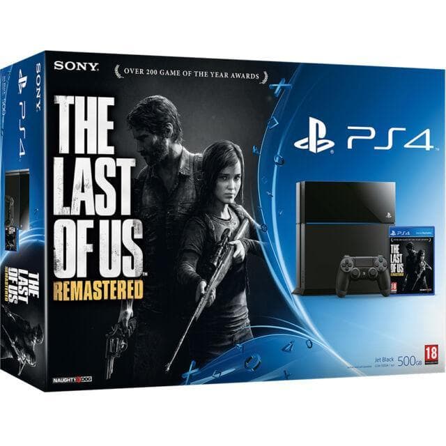 PlayStation 4 Slim 500GB - Negro - Edición limitada The Last of Us Remastered + The Last of Us Remastered