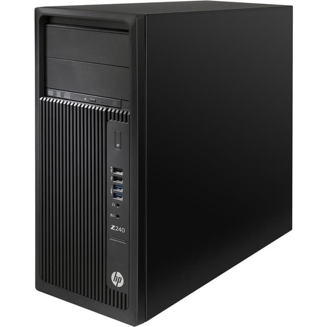 HP Z240 Workstation Xeon E3 3 GHz - SSD 256 GB + HDD 1 TB RAM 16 GB
