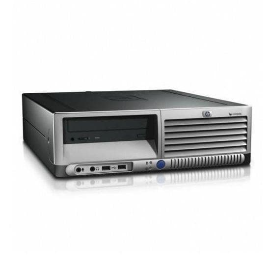 Hp Compaq DC7700P SFF 19" Core 2 Duo 1,86 GHz - HDD 500 GB - 4GB